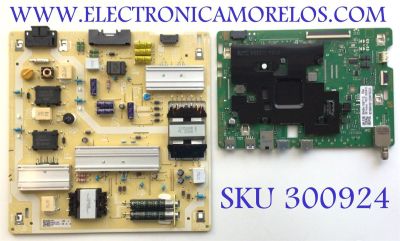 KIT DE TARJETAS PARA TV SAMSUNG / MAIN BN94-16871Q / BN41-02844A-000 / BN97-18264A / BN9416871Q / 16871Q / FUENTE BN44-01110C / BN4401110C / 01110C / PANEL CY-SA055HGLV4H / DISPLAY BN96-53697A / MODELO UN55AU8000FXZA FF05